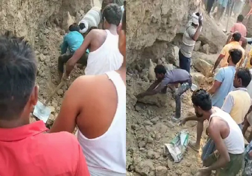 बड़ा हादसा! मिट्टी का टीला ढहने से 5 लोगों की दर्दनाक मौत, 4 घायल… गांव में शोक की लहर