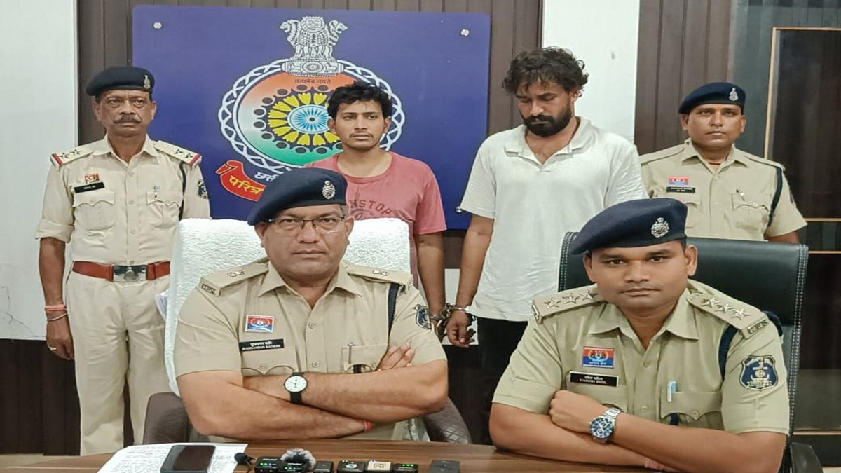 भिलाई में 4 लाख के हेरोइन के साथ दो युवक गिरफ्तार, होटल की चेकिंग के दौरान चढ़े पुलिस के हत्थे