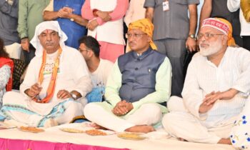 संत बाबा हरदास राम साहिब जी की बरसी महोत्सव में शामिल हुए CM साय, मत्था टेक कर मांगी प्रदेश की खुशहाली