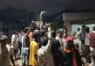 बिलासपुर में आधी रात बवाल, शिव मंदिर के पास मुस्लिम युवक के पेशाब से भड़के लोग, किया तोड़फोड़