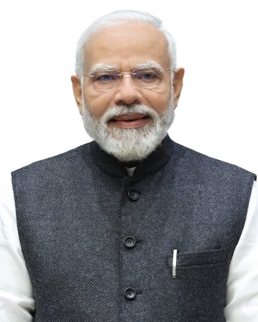 प्रधानमंत्री नरेंद्र मोदी का भाषण देते हुए दृश्य