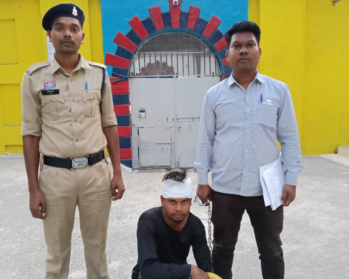 रायगढ़ में महिला से छेड़खानी के आरोपी की गिरफ्तारी