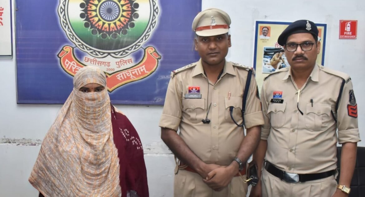 भिलाई में पुलिस द्वारा जब्त किए गए सोने के आभूषण