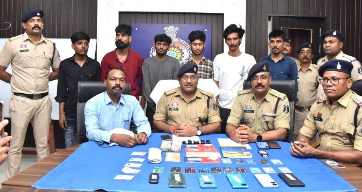 राजस्थान के अंतरराज्यीय साइबर फ्रॉड गिरोह का पर्दाफाश, 20 लाख ठगी के 6 आरोपी गिरफ्तार