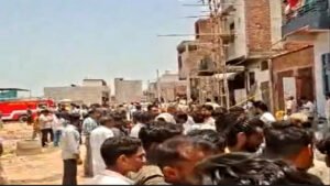 जयपुर पटाखा गोदाम आग हादसा: 4 की मौत, 4 मजदूर गंभीर रूप से झुलसे, अवैध गोदाम पर उठे सवाल
