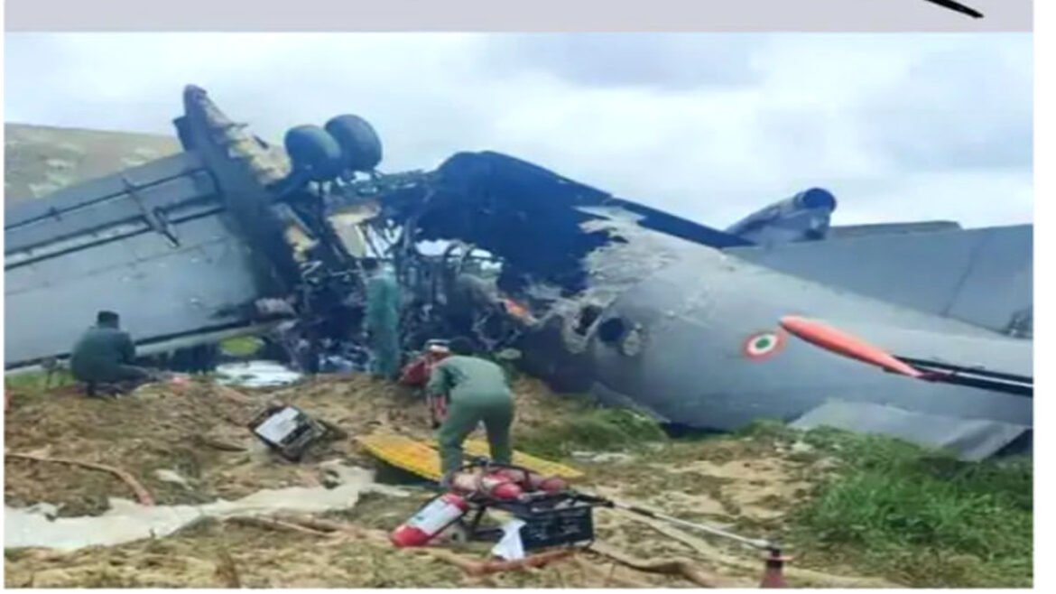 असम में वायुसेना का विमान दुर्घटनाग्रस्त, 5 जवान शहीद, दो अग्निवीरवायु भी शामिल