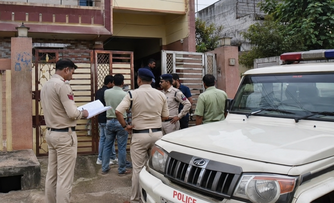 दुर्ग आर्य नगर फैमिली सुसाइड केस में पुलिस जांच और पोस्टमार्टम रिपोर्ट का खुलासा।