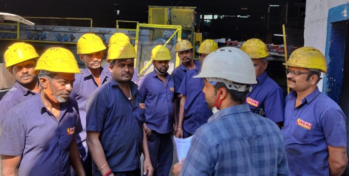 भिलाई में औद्योगिक सुरक्षा बैठक