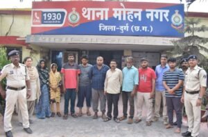 साइबर ठगी, ऑनलाइन सट्टे के वित्तीय नेटवर्क पर दुर्ग पुलिस का बड़ा प्रहार, 3 करोड़ होल्ड, 5 म्यूल एजेंट गिरफ्तार