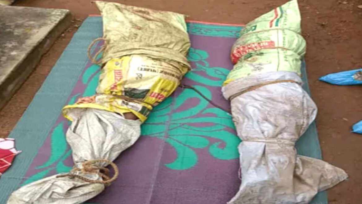 सरगुजा में बोरे में बंद मिली दंपती की लाश, बड़ा बेटा हुआ घर से फरार