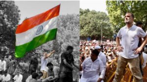 दिल्ली में मुख्य चुनाव आयुक्त के खिलाफ राहुल गांधी का प्रदर्शन, CEC से मिलने पर अड़े 